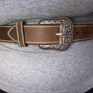 Ariat leather belt
